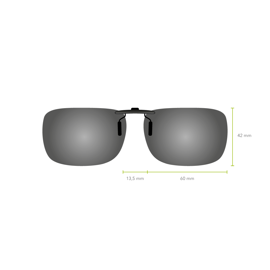 Clip-on 506 (Gris)