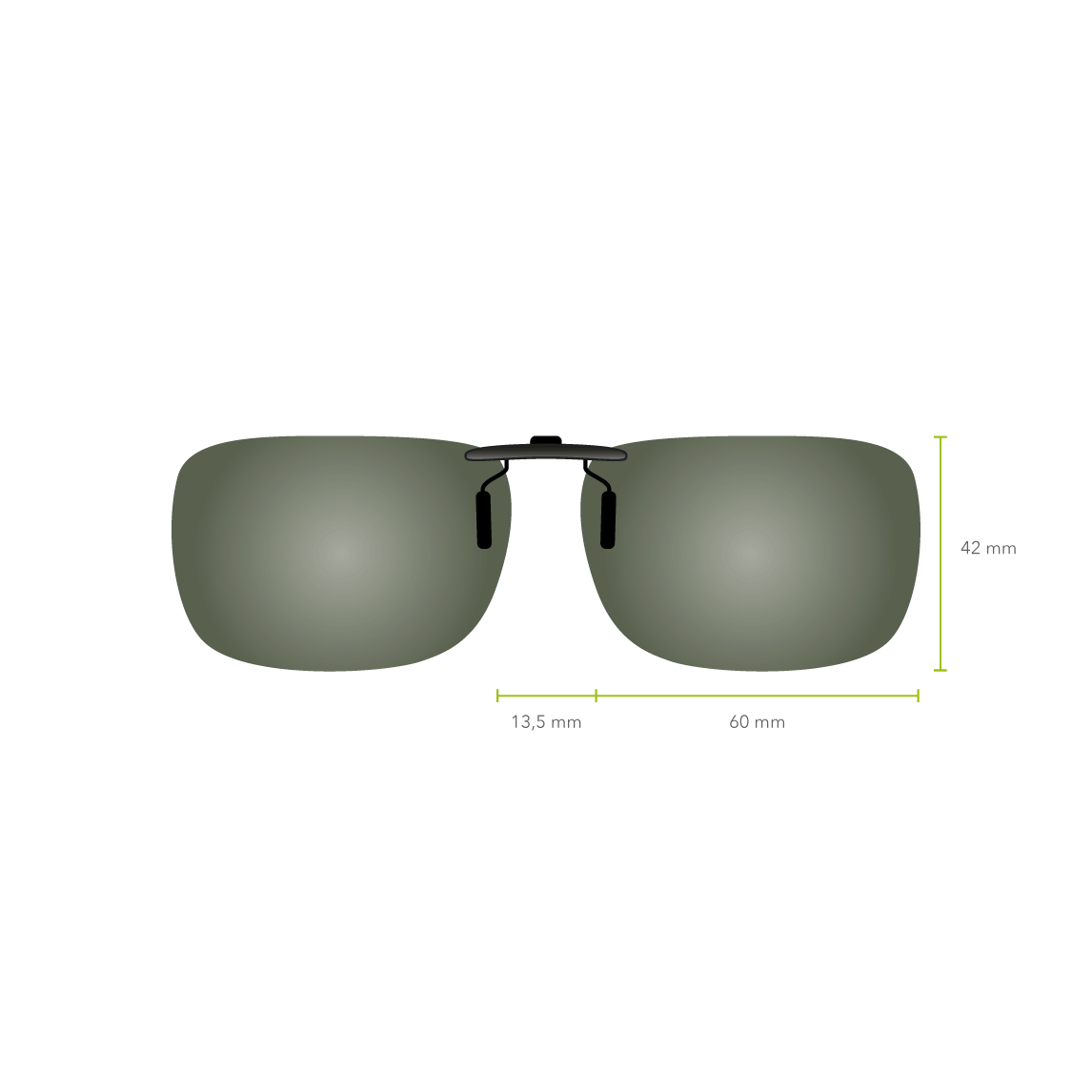 Clip-on 507 (Verde G-15)