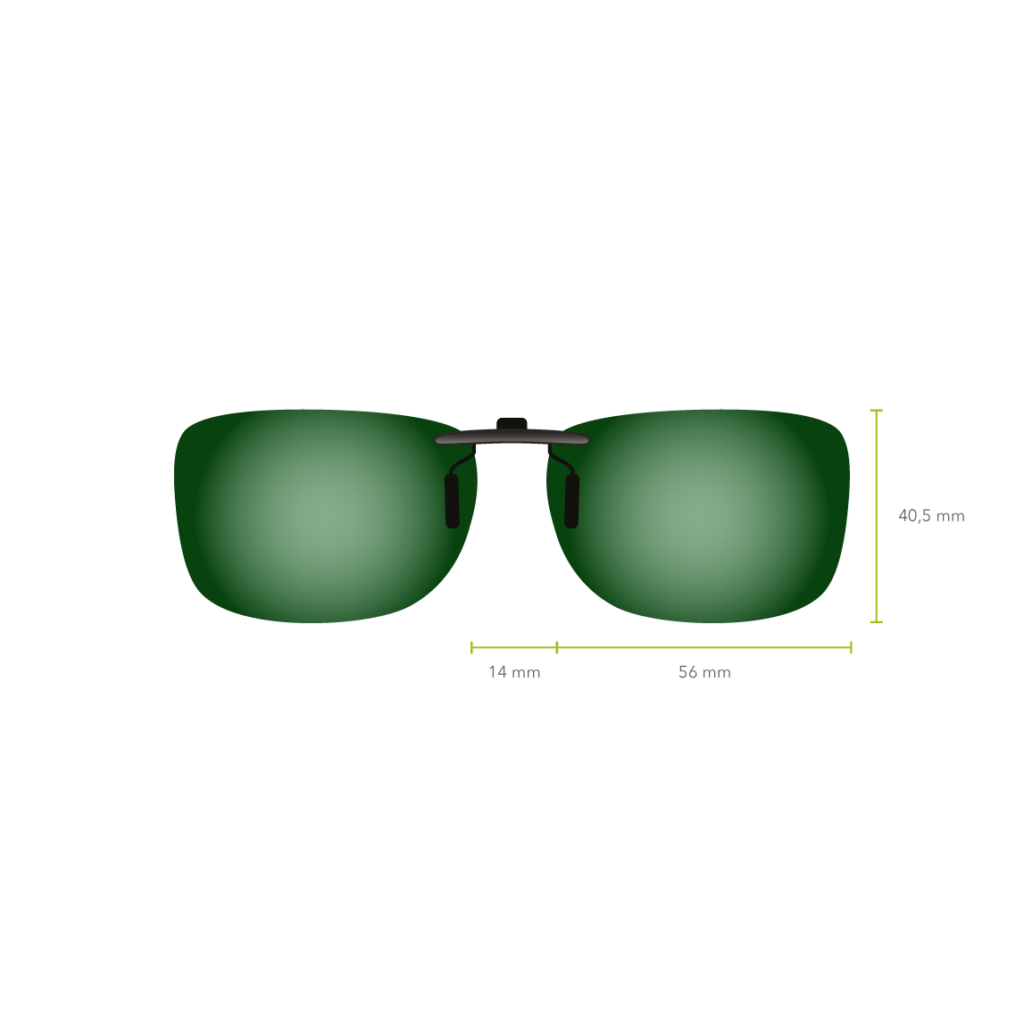 Clip-on 541 (Espejo Verde)