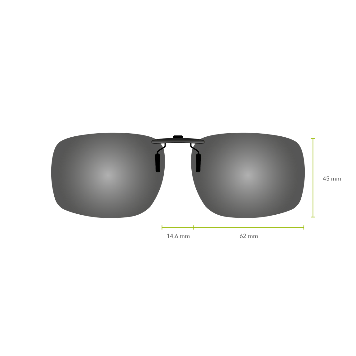 Clip-on 525 (Gris)