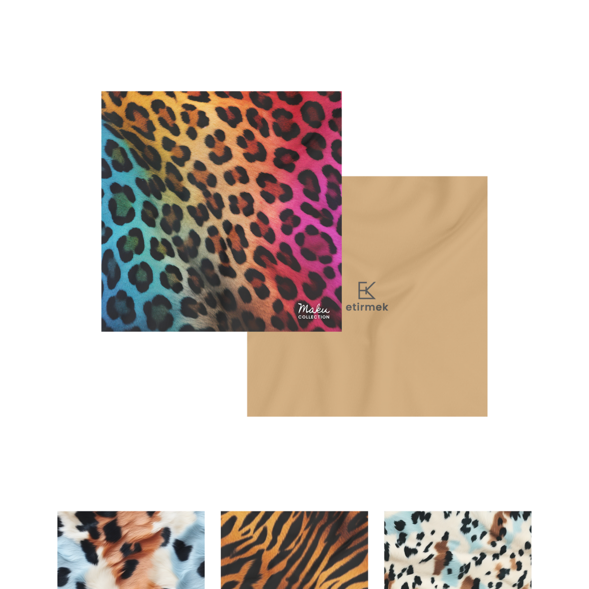 Cover del producto de gamuzas premium Maku Pelusi diseño sabana