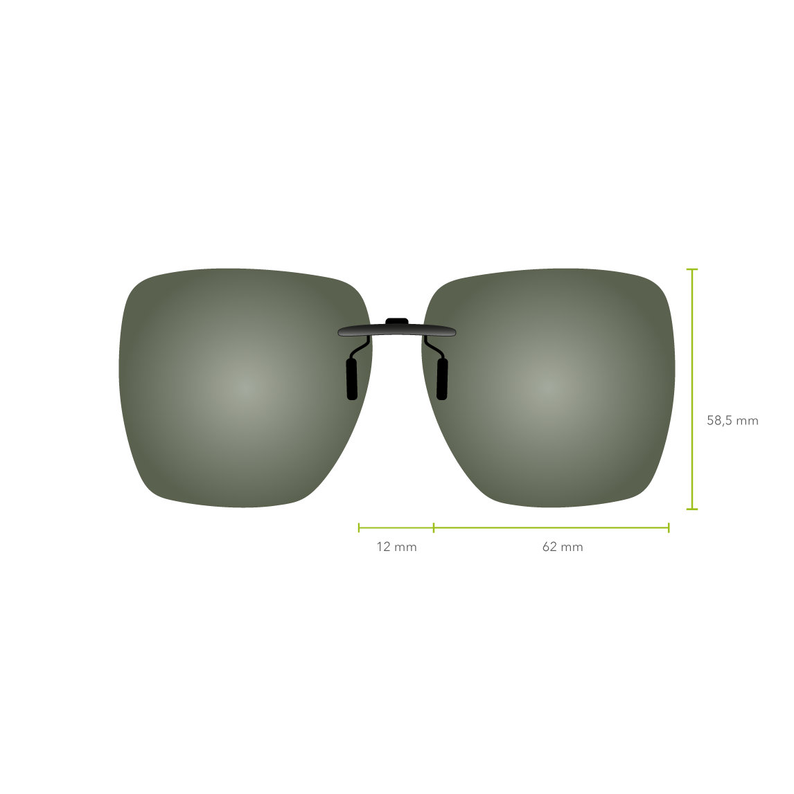 Clip-on Referencia 581 (G-15)