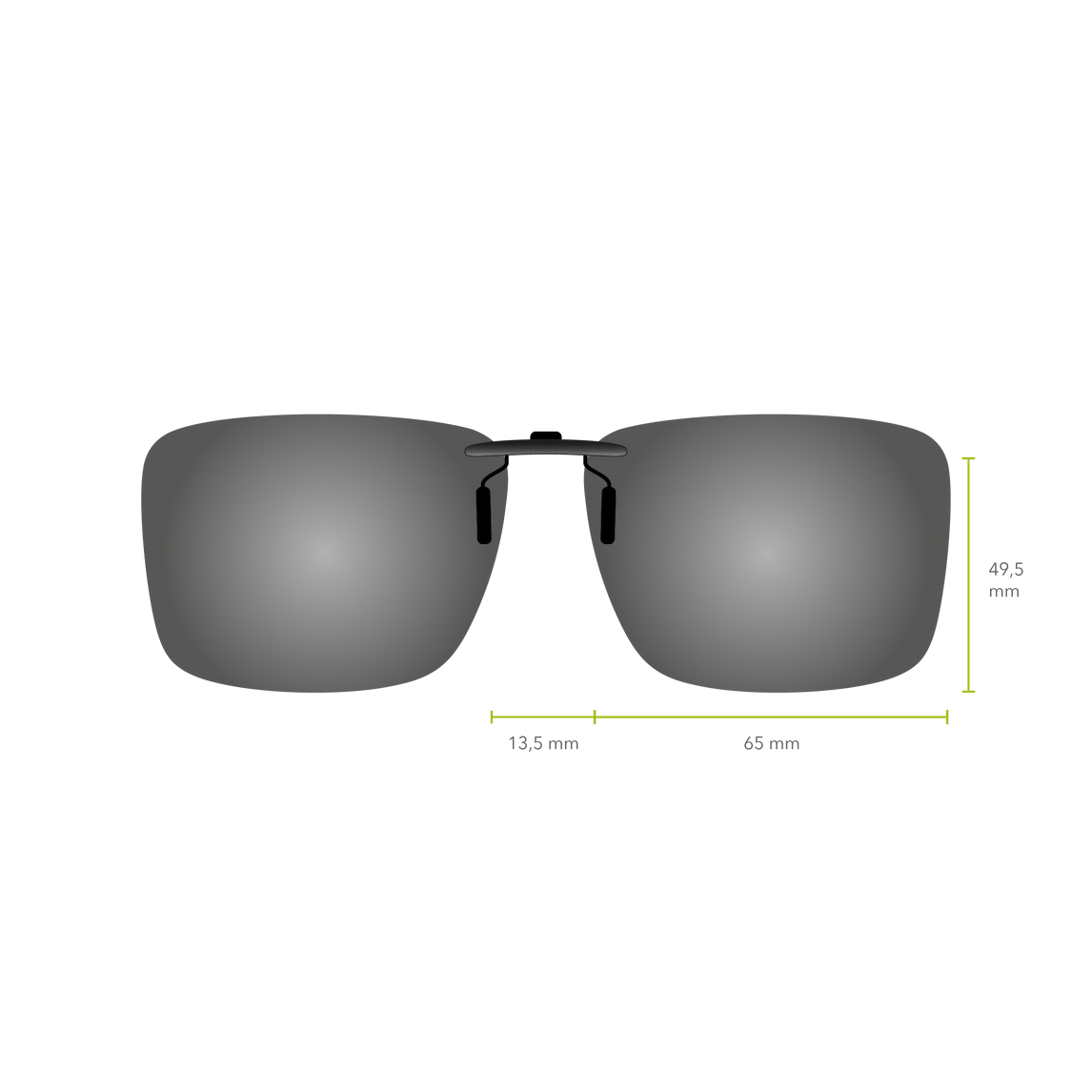 Clip-on 577 (Gris)