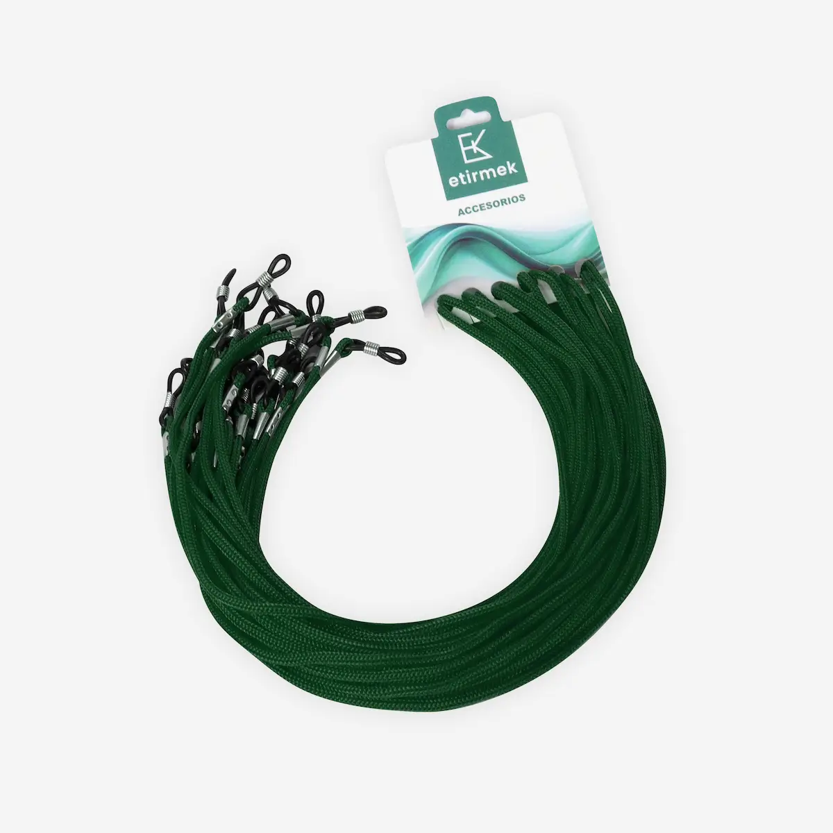 Cordón de gafa básico verde