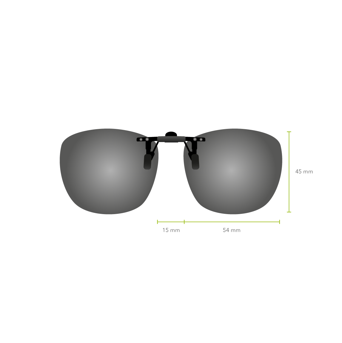 Clip-on 613 (Gris)