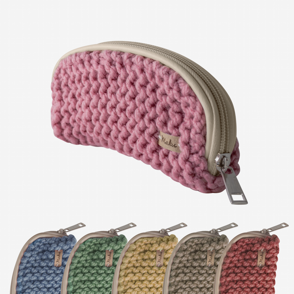 Estuche protector de gafas forrado en lana