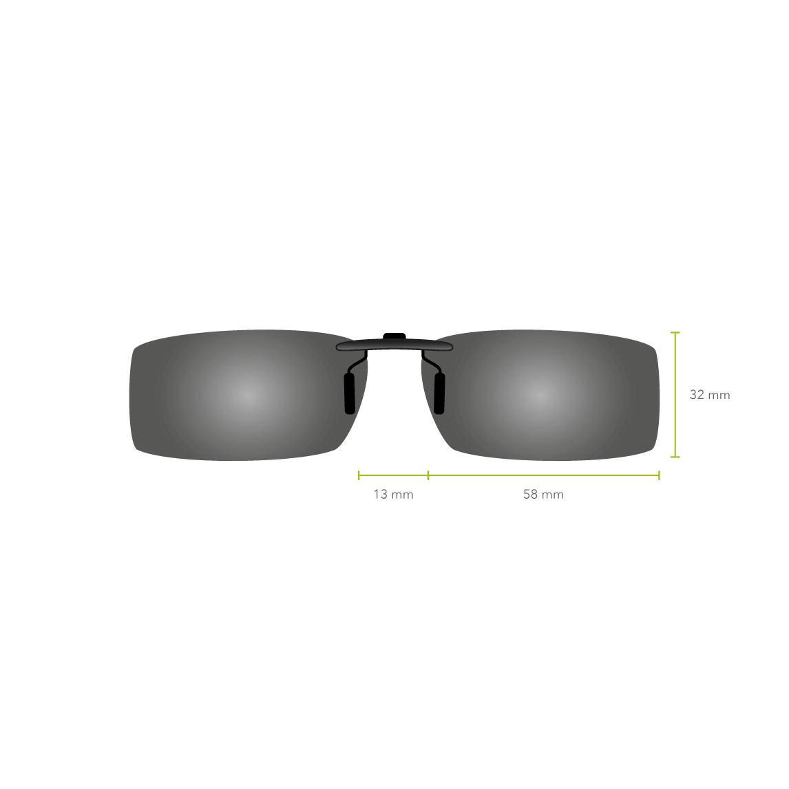 Clip-on 511 (Gris)