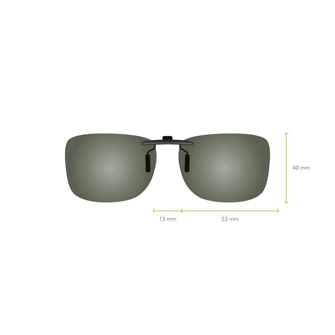 Clip-on 572 (Verde G-15)