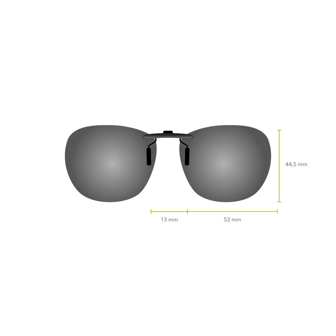 Clip-on 530 (Gris)