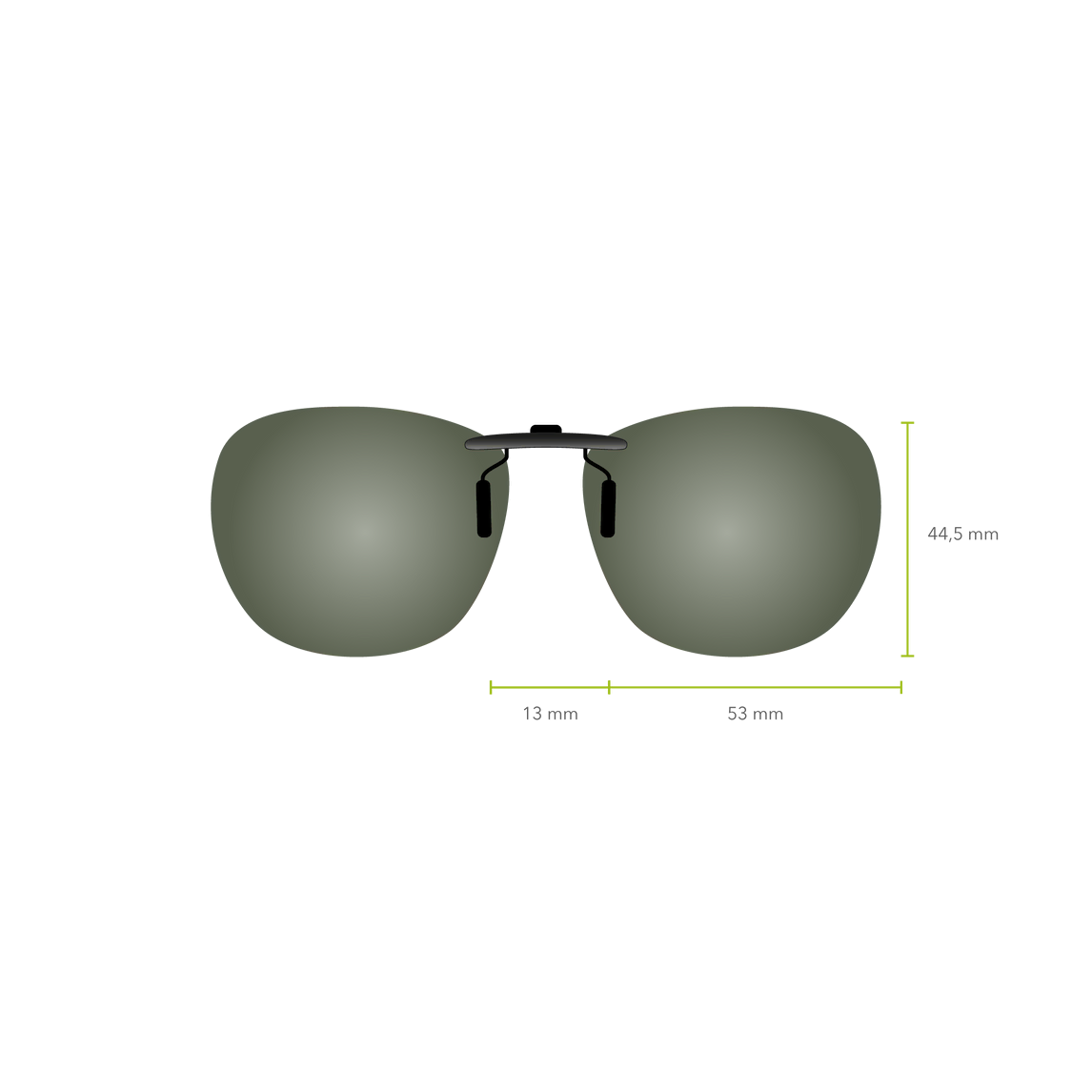 Clip-on 531 (Verde G-15)