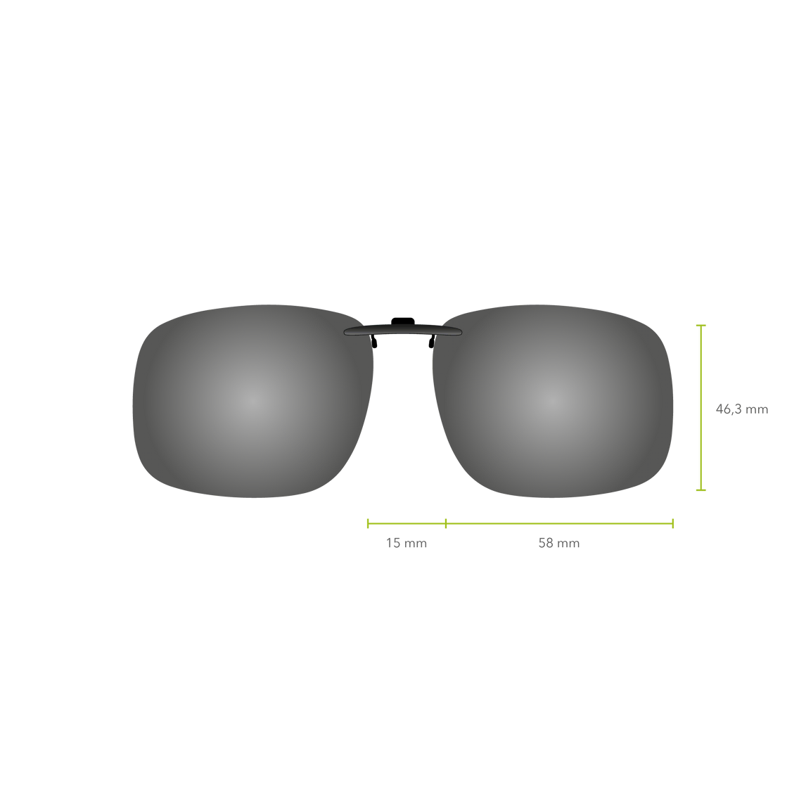 Clip-on 556 (Gris)