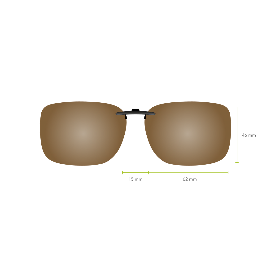Clip-on 701 (Marrón)