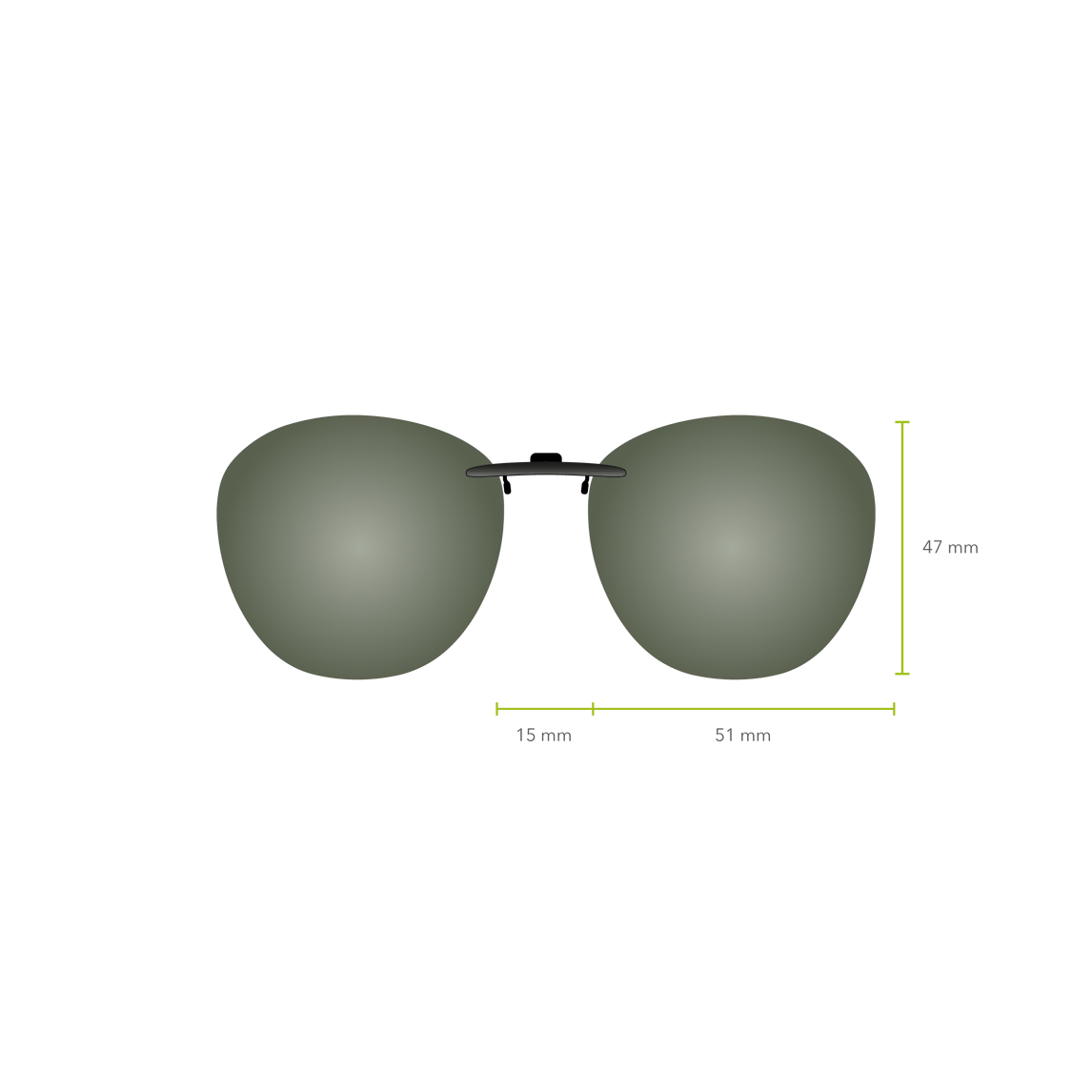 Clip-on 706 (Verde G-15)