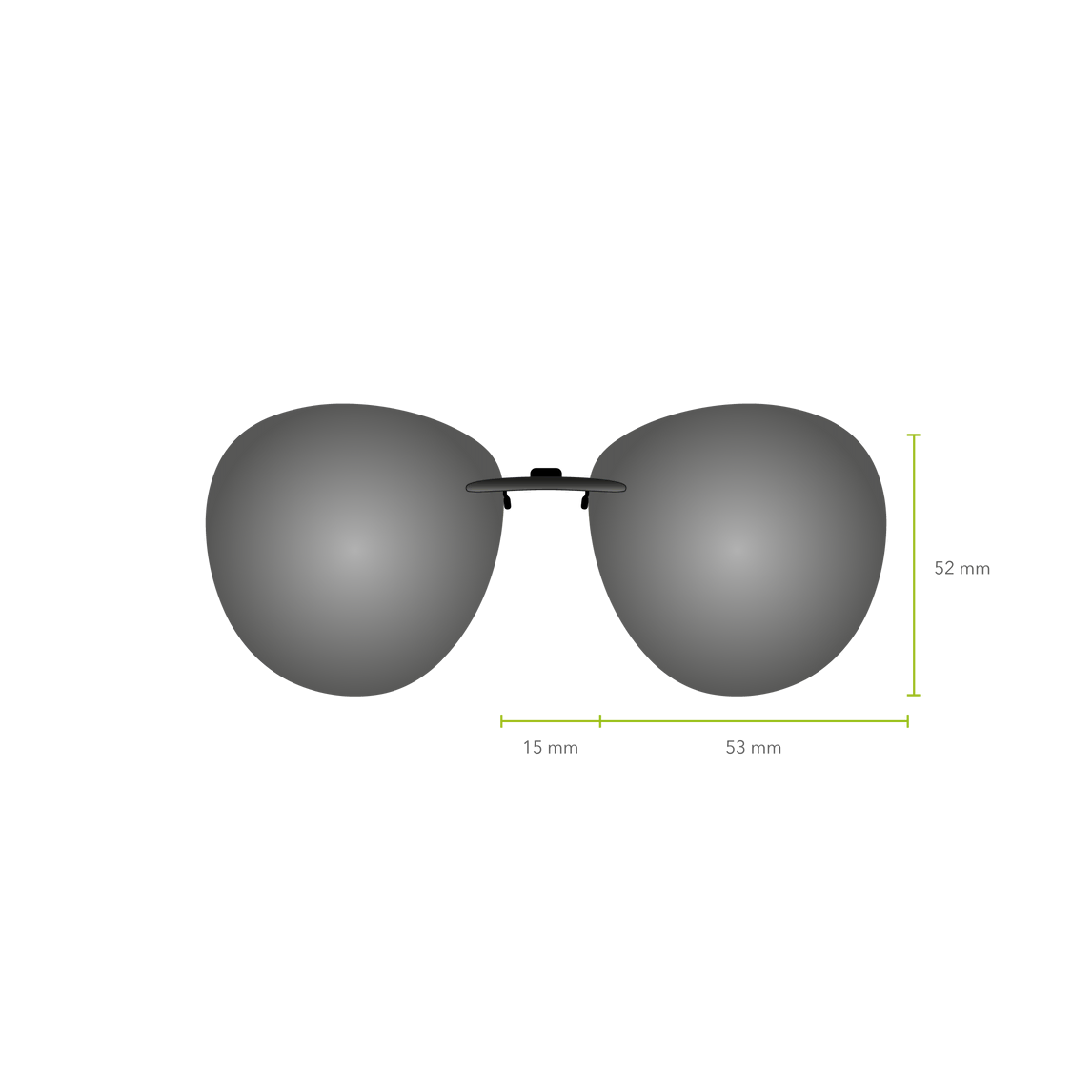 Clip-on 710 (Gris)